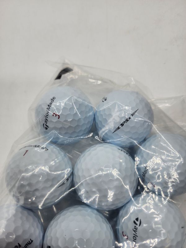 Photo 2 of 1 Dozen TaylorMade TP5X Golf Balls 2024 *Single USE Test* 