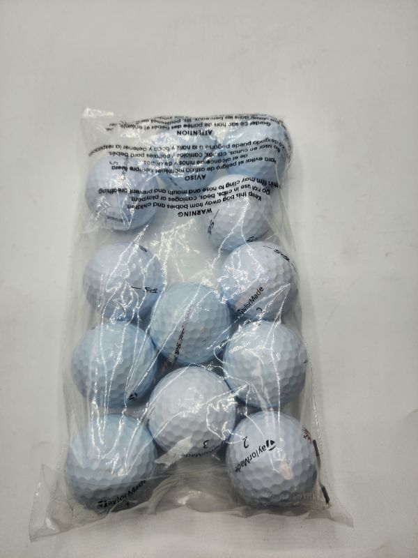 Photo 4 of 1 Dozen TaylorMade TP5X Golf Balls *Single USE Test* 