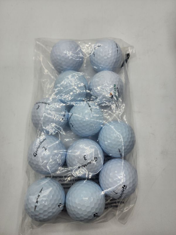 Photo 1 of 1 Dozen TaylorMade TP5X Golf Balls *Single USE Test* 