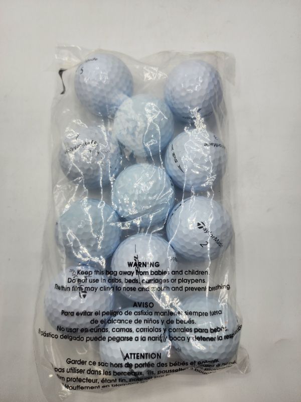 Photo 3 of 1 Dozen TaylorMade TP5X Golf Balls *Single USE Test* 