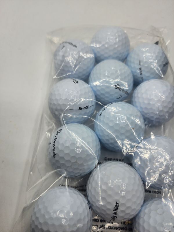 Photo 2 of 1 Dozen TaylorMade TP5X Golf Balls *Single USE Test* 