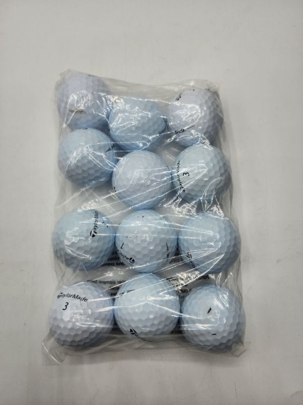 Photo 1 of 1 Dozen TaylorMade TP5X Golf Balls *Single USE Test* 