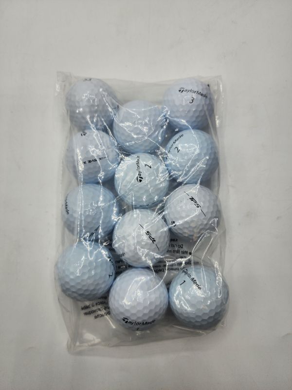 Photo 1 of 1 Dozen TaylorMade TP5X Golf Balls *Single USE Test* 