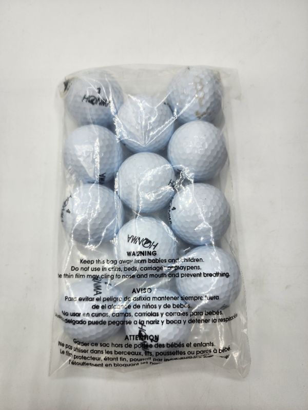 Photo 2 of Honma TW-G1 1 Dozen Golf Balls *Single USE Test* 