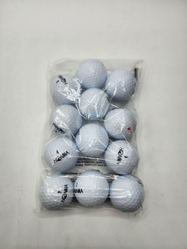 Photo 1 of Honma TW-G1 1 Dozen Golf Balls *Single USE Test* 