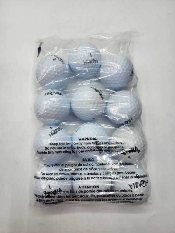 Photo 2 of Honma TW-G1 1 Dozen Golf Balls *Single USE Test* 