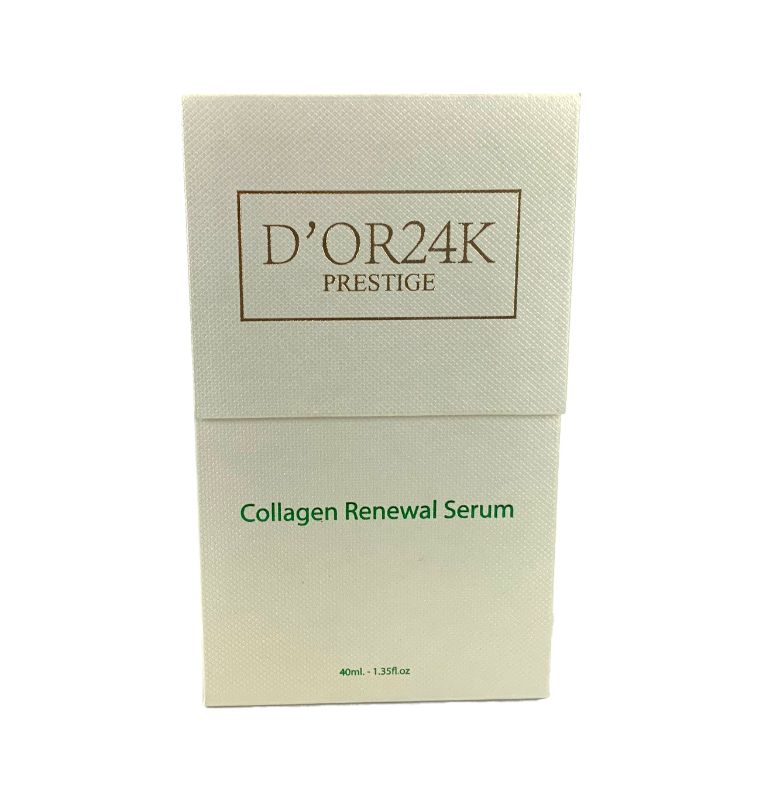 Photo 1 of Collagen Renewal Serum Penetrates Skin Fighting Aging Signs, 24k Gold Prevents Breakdown of Collagen Diminishes Lines & Wrinkles, Fresh Scent New 