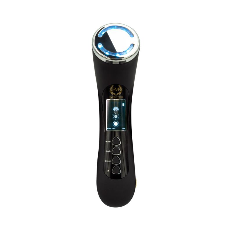 Photo 1 of Marvelous Grey Device Tightens Skin Stimulates Dermal Activity Led Light & Heat Biowave Power Increases Collagen Production Sonic Hot Cold 4 Modes New 