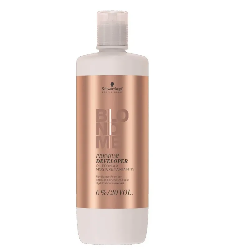 Photo 1 of SCHWARZKOPF Professional BlondMe Premium Developer Oil Formula Moisture Marinating  6%/20Vol 1000 mL | 33.8 Fl Oz
