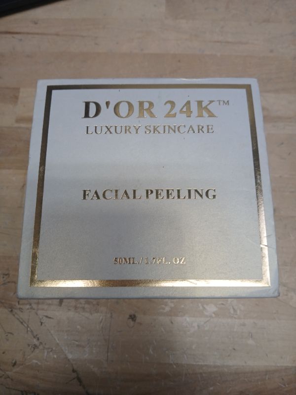 Photo 2 of 24K Gold Facial Peel Removes Dead Skin Cells Impurities & Black Heads Revealing Smoother Brighter And More Youthful Skin New