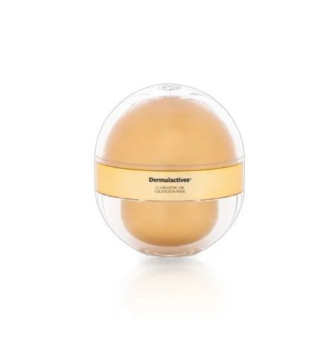 Photo 1 of Illuminating Gold Fusion Mask Stimulates Blood & Helps Regeneration Of Skin Cells Recreating Boken Cellular Connections In Elasticity Preventing Breakdown Of Elastin Locks In Moisture Preventing Dehydration & Penetrating Skin To Core New