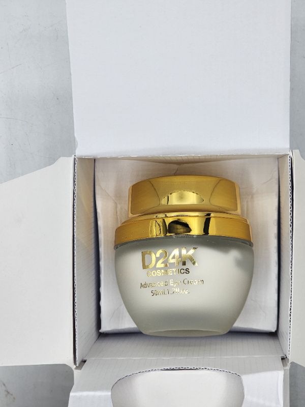 Photo 2 of 24K Gold Infused Advanced Eye Cream Reduces Every Key Aging Sign & Inflammation Slows Depletion of Collagen & Stimulates Cell Growth Providing Plump Lifted & Hydrated Skin, Instant & Long-Term Benefits New 