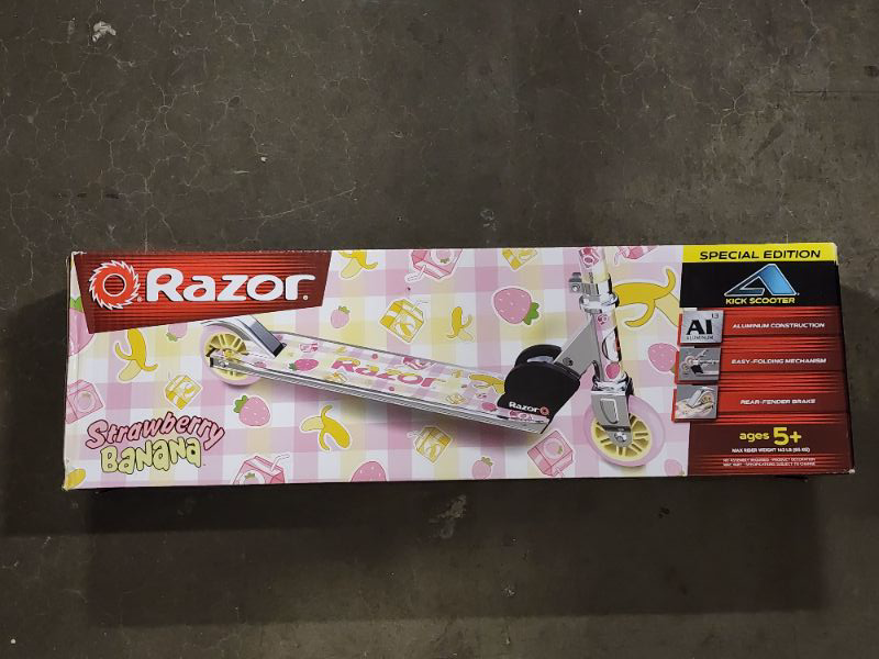 Photo 5 of Razor A Kick Scooter - Strawberry Banana