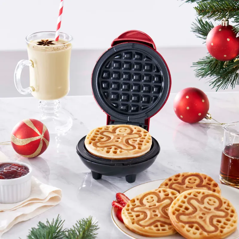 Photo 2 of Gingerbread Man Mini Waffle Maker By Dash 