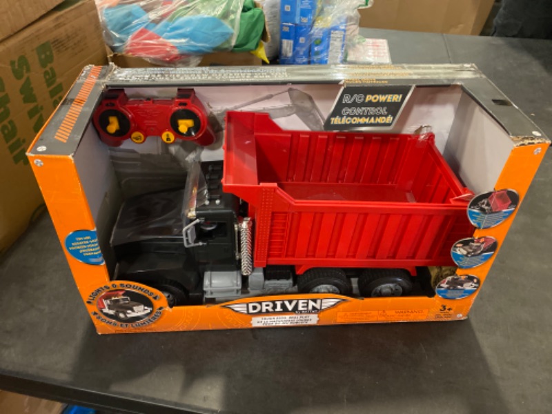 Photo 2 of DRIVEN  Large Toy Truck with Remote Control  R/C Standard Dump Truck