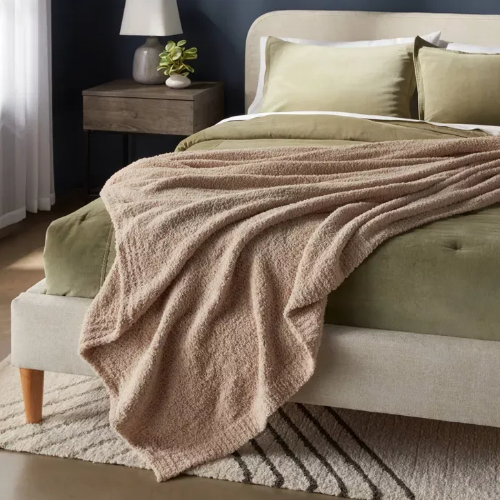Photo 1 of Cozy Chenille Bed Blanket - Threshold™