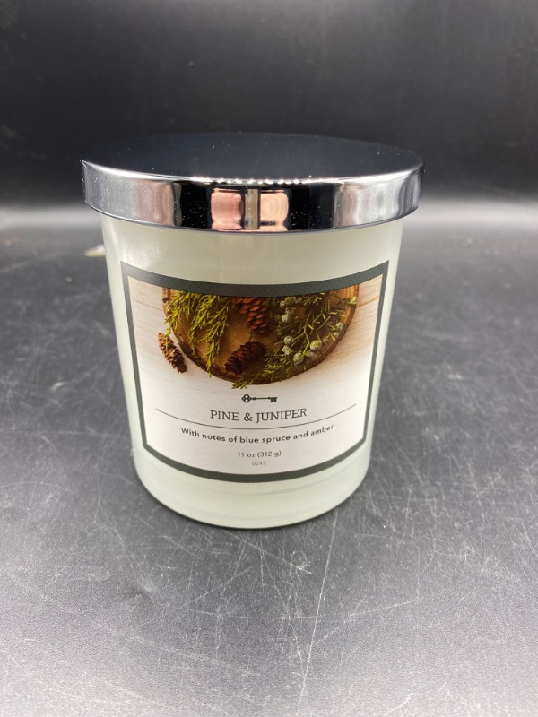 Photo 1 of 3 Pack Pine & Juniper Candles 
