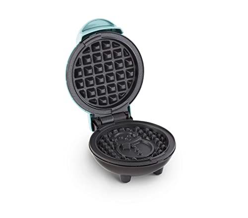 Photo 2 of Dash Snowman Mini Waffle Maker - Blue