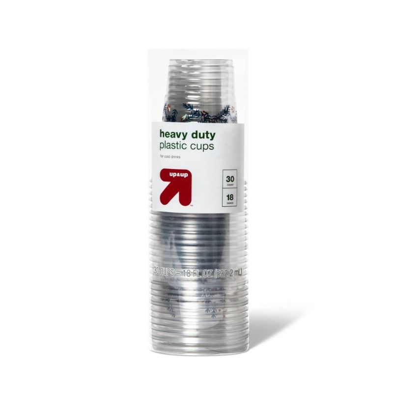 Photo 1 of 120 Heavy Duty Plastic Cups 18 Ounce 