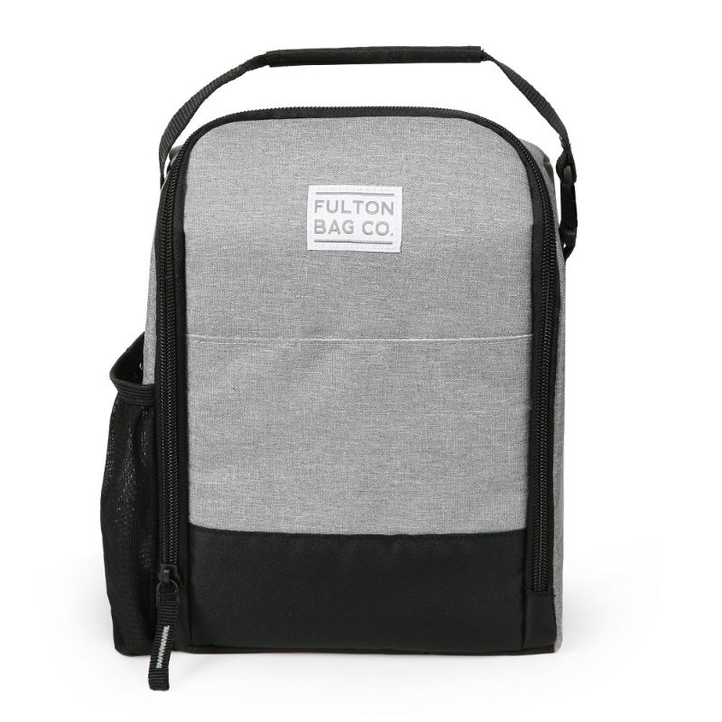 Photo 1 of Fulton Bag Co. Flip Down Lunch Bag - Gray