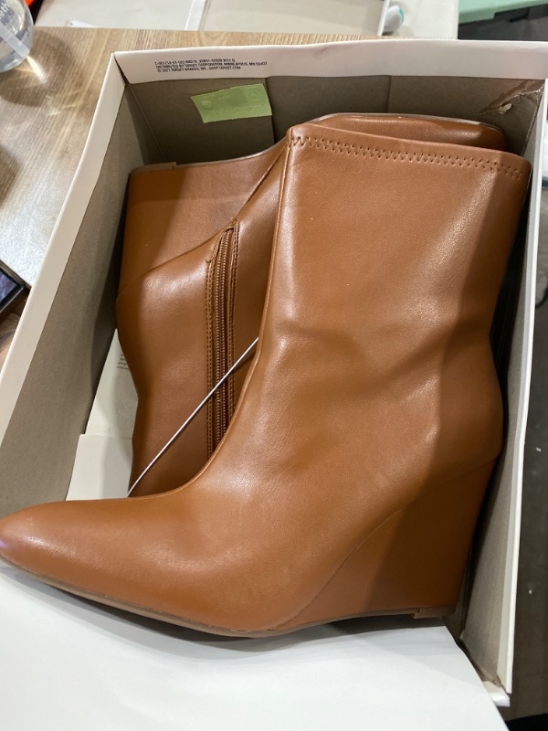 Photo 2 of S: 10 Womens Jocelyn Wedge Stretch Dress Boots - A New Day