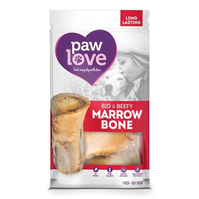 Photo 1 of Paw Love Big  Beefy Marrow Bone Dog Treats
