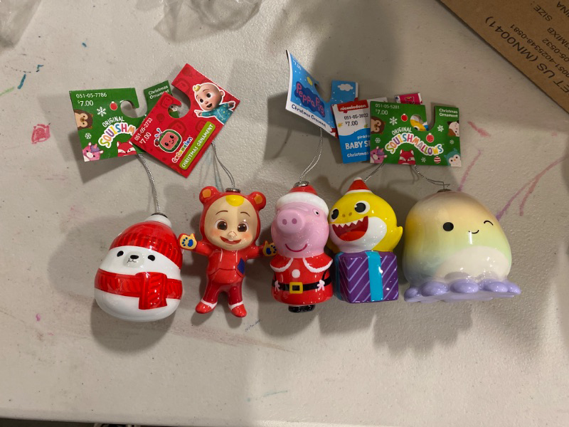 Photo 1 of 5 Pack Kids Ornament