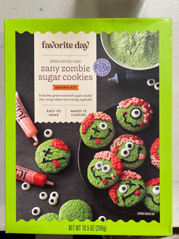 Photo 2 of 2 Pack Favorite Day Zany Zombie Sugar Cookie Mix 