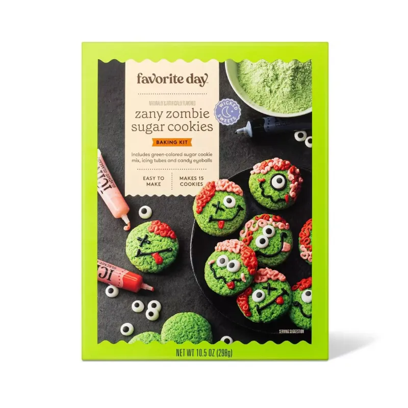 Photo 1 of 2 Pack Favorite Day Zany Zombie Sugar Cookie Mix 
