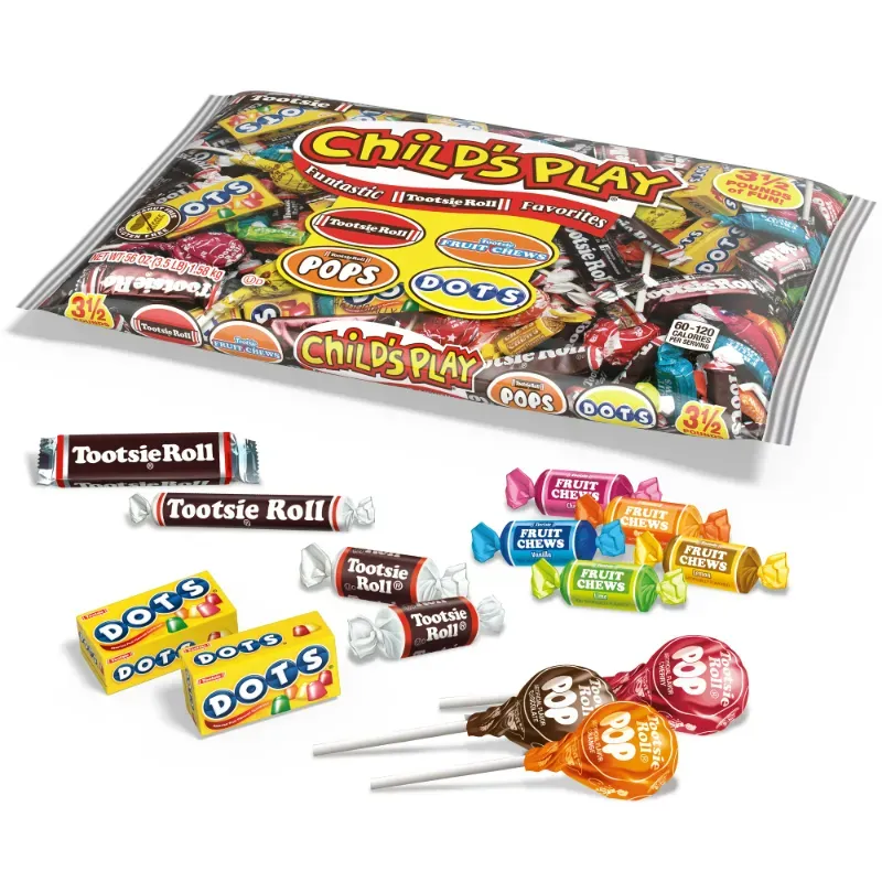 Photo 1 of Tootsie Child's Play Variety Candies Pack, 5.9 lb
