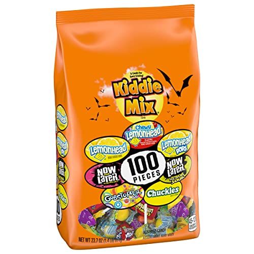 Photo 1 of 2 Pack Brach's Kiddie Mix 100 Ct | Chewy Lemonhead Fruit Mix, Lemonhead Pops, Leamonhead, Now and Later, Now and Later Extreme Sour, Everlasting Gobstopper
