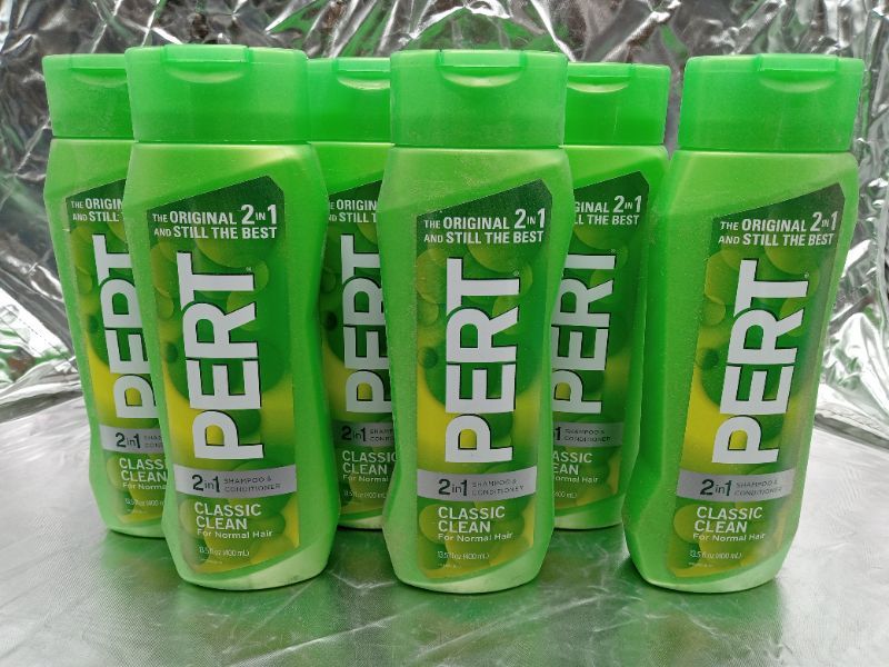 Photo 2 of PERT 2-in-1 Shampoo Plus Conditioner, Normal Hair 13.50 oz ( Pack of 6)