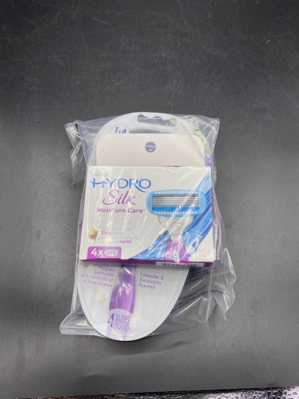 Photo 2 of Soleil 4 Pack Disposable Razors & Schick Hydro 4 Silk Moisture Care Heads 