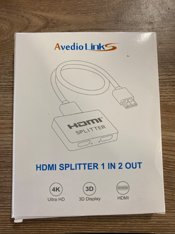 Photo 1 of Avedio Links HDMI Splitter 1 n 2 Out Ultra 4K 3D Display 