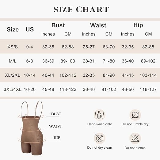 Photo 2 of Lover-Beauty Butt Lifting Shapewear Removable Straps Open Bust Tummy Control Body Shaper
SIZE SMALL