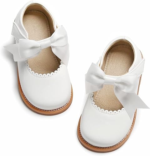 Photo 1 of (18M-24M) Felix & Flora Toddler Little Girl Mary Jane Dress Shoes - Ballet Flats for Girl Party School Shoes
