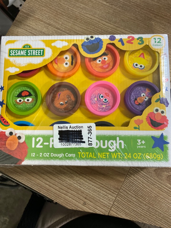 Photo 1 of 12 pack sesame street playdough 