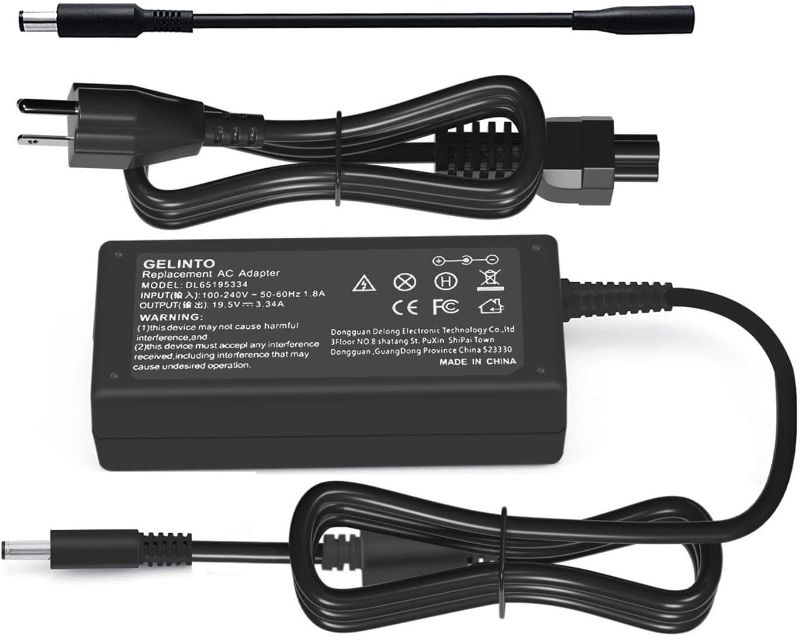 Photo 1 of 65W/45W Laptop Charger Fit for Dell Inspiron 14 15 16 3000 5000 3511 5620 5625 3520 3521 3525 3552 5420 5425 5579 Latitude 3310 3420 Vostro 3425 3520 5630 AC Power Supply Adapter Cord
