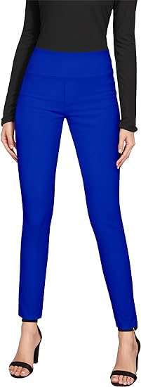 Photo 2 of Hybrid & Company Women‘s Super Comfy Ultra Stretch with Full Elastic Waist Pull On Millennium Twill Pants
