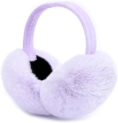 Photo 1 of LCXSHYE Winter Ear muffs Faux Fur Warm Earmuffs Cute Foldable Outdoor Ear Warmers For Women Girls
