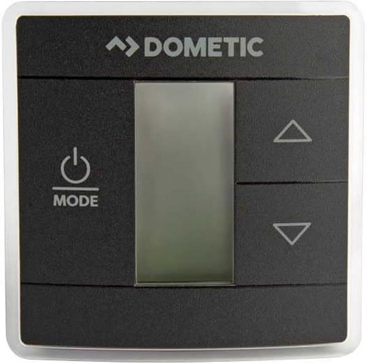 Photo 1 of Dometic USA CT Single Zone Wall Thermostat - Programmable AC Control w/Digital Temperature Display- Easy Wall Mount Design for RVs and Trailers
