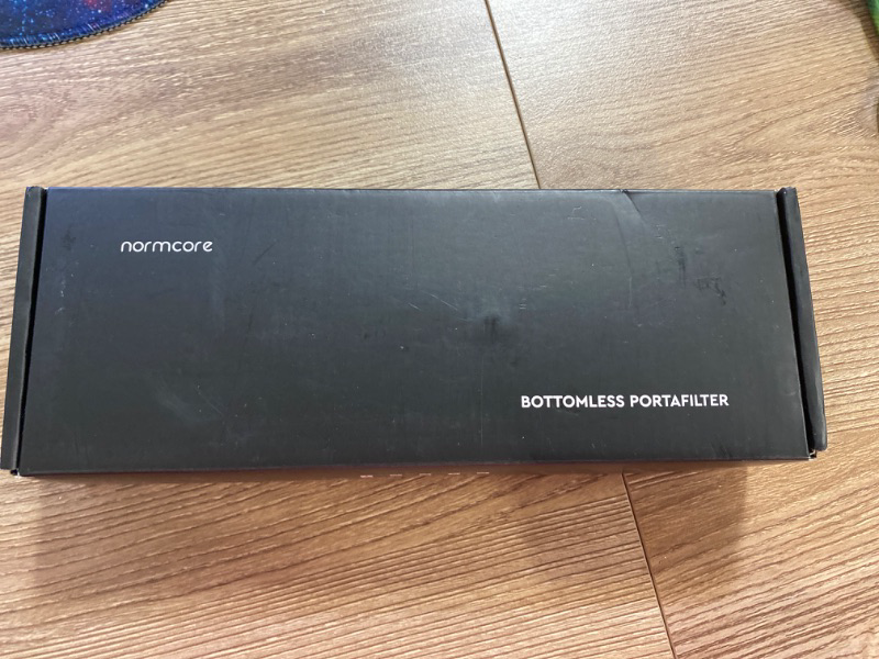 Photo 4 of Normcore 54mm Bottomless Portafilter | Bottomless Naked Portafilter | Filter Basket Included | Fits Breville Barista Express and 54mm Breville Machines, Black
