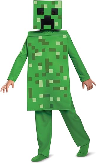 Photo 1 of Minecraft Creeper Jumpsuit Classic Child Costume
