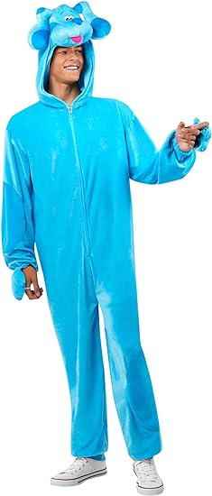 Photo 1 of  Adult Blues Clues and You Blue Comfywear Costume
