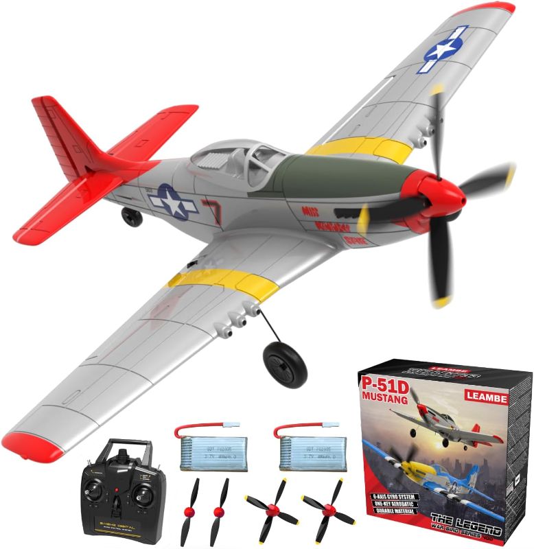 Photo 1 of LEAMBE Remote Control Aircraft Plane, RC Plane with 3 Modes for Easy U-Turns and Control for Adults & Kids
