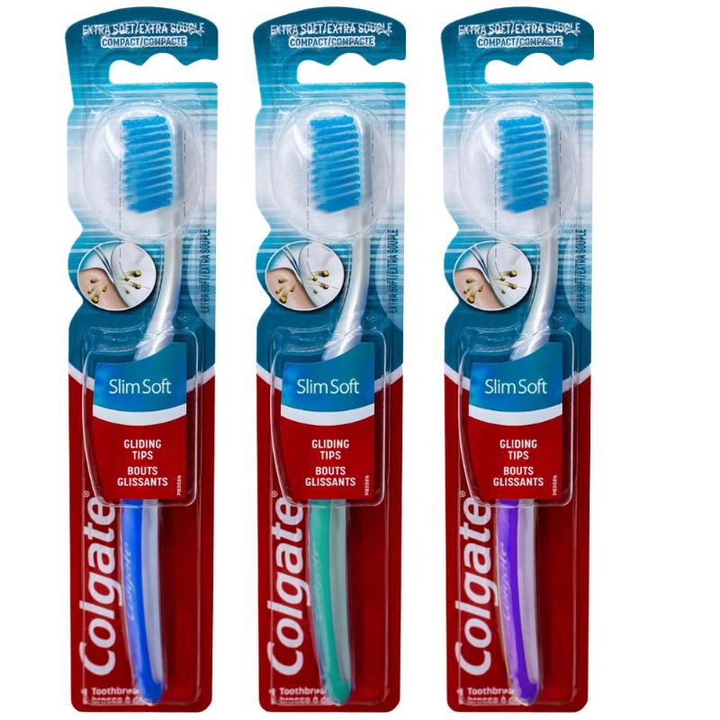 Photo 1 of Colgate Toothbrush Slimsoft Ultra Soft Pack 5 pack 
