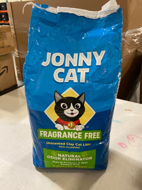Photo 2 of Jonny Cat Fragrance Free Cat Litter Bag, 10-Pound
