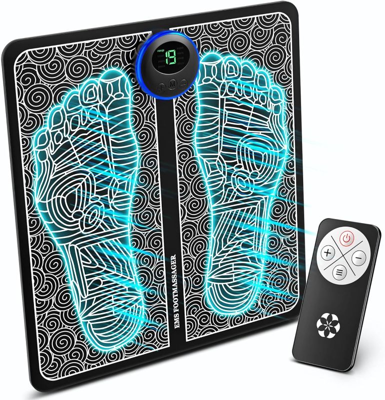 Photo 1 of FILLBOSS Foot Massager Mat – Foot Stimulator Pad for Home&Office Feet Pad Massager with USB Rechargeable - Transcutaneous Electronic Nerve Stimulator Model KTR 2401
