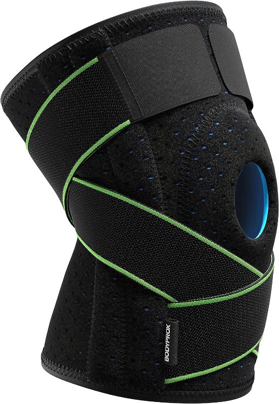 Photo 1 of NEENCA Knee Brace for Knee Pain, Adjustable Knee Support with Patella Gel Pad & Side Spring Stabilizers, Knee Wrap for Arthritis, Meniscus Tear, ACL, Knee Pain Relief, Runner, Sport - FSA/HSA Approved

