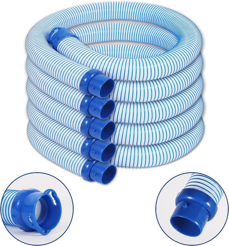 Photo 1 of 39 Inch R0527700 Pool Hose for Zodiac MX6 MX8 Replacement Kit, Pool Cleaner Twist Lock Hose (5pack)

